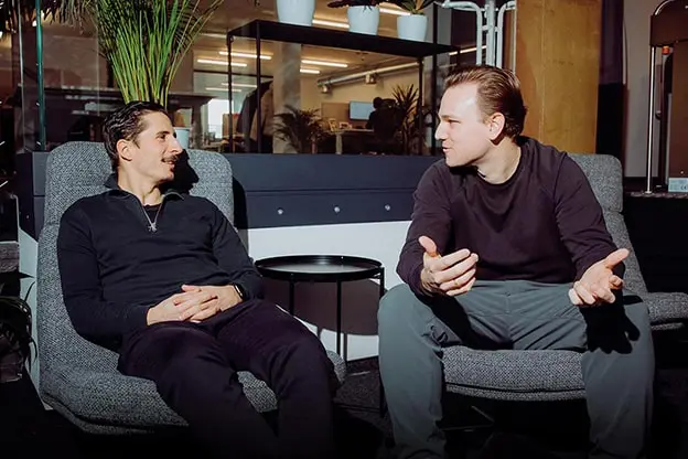 Johannes Ludmann, Head of Customer Success & Manuel Greil, Customer Success Team